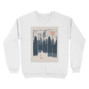 Alternative view of A Fox in the Wild... Unisex Crewneck Sweatshirt