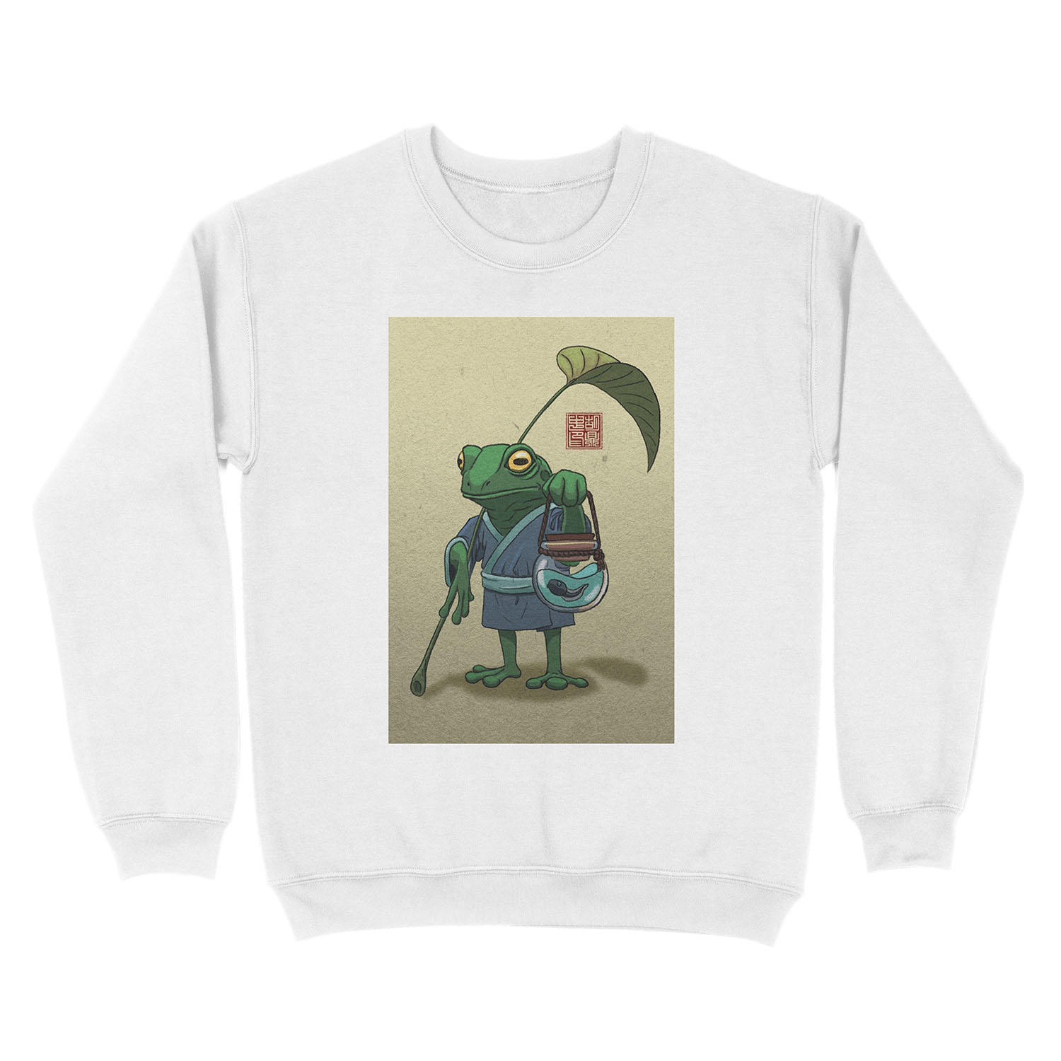 A Frog and His Son Unisex Crewneck Sweatshirt - Image 2