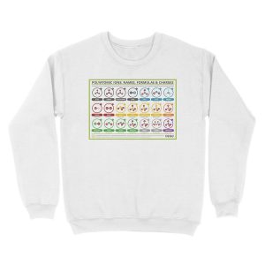 Alternative view of A Guide to Common Polyatomic Ions – Colour Version Unisex Crewneck Sweatshirt