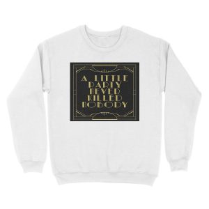 Alternative view of A little party never killed nobody - black glitz Unisex Crewneck Sweatshirt
