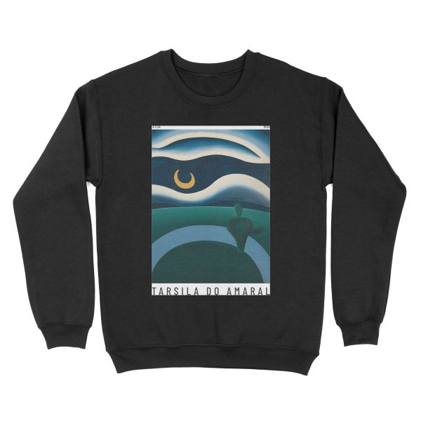 A Lua - Tarsila do Amaral - Art Unisex Crewneck Sweatshirt