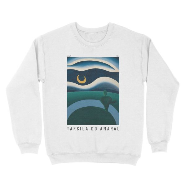 A Lua - Tarsila do Amaral - Art Unisex Crewneck Sweatshirt - Image 2