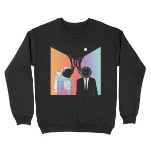 A Portrait of Space and Time (A Study of Existence) Unisex Crewneck Sweatshirt