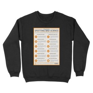 A Rough Guide to Spotting Bad Science Unisex Crewneck Sweatshirt