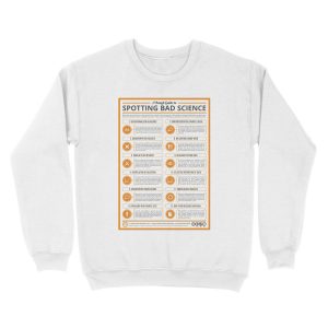 Alternative view of A Rough Guide to Spotting Bad Science Unisex Crewneck Sweatshirt