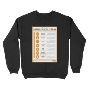 A Rough Guide to Types of Scientific Evidence Unisex Crewneck Sweatshirt
