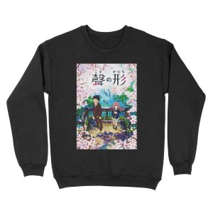 A Silent Voice Anime Unisex Crewneck Sweatshirt