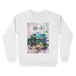 Alternative view of A Silent Voice Anime Unisex Crewneck Sweatshirt