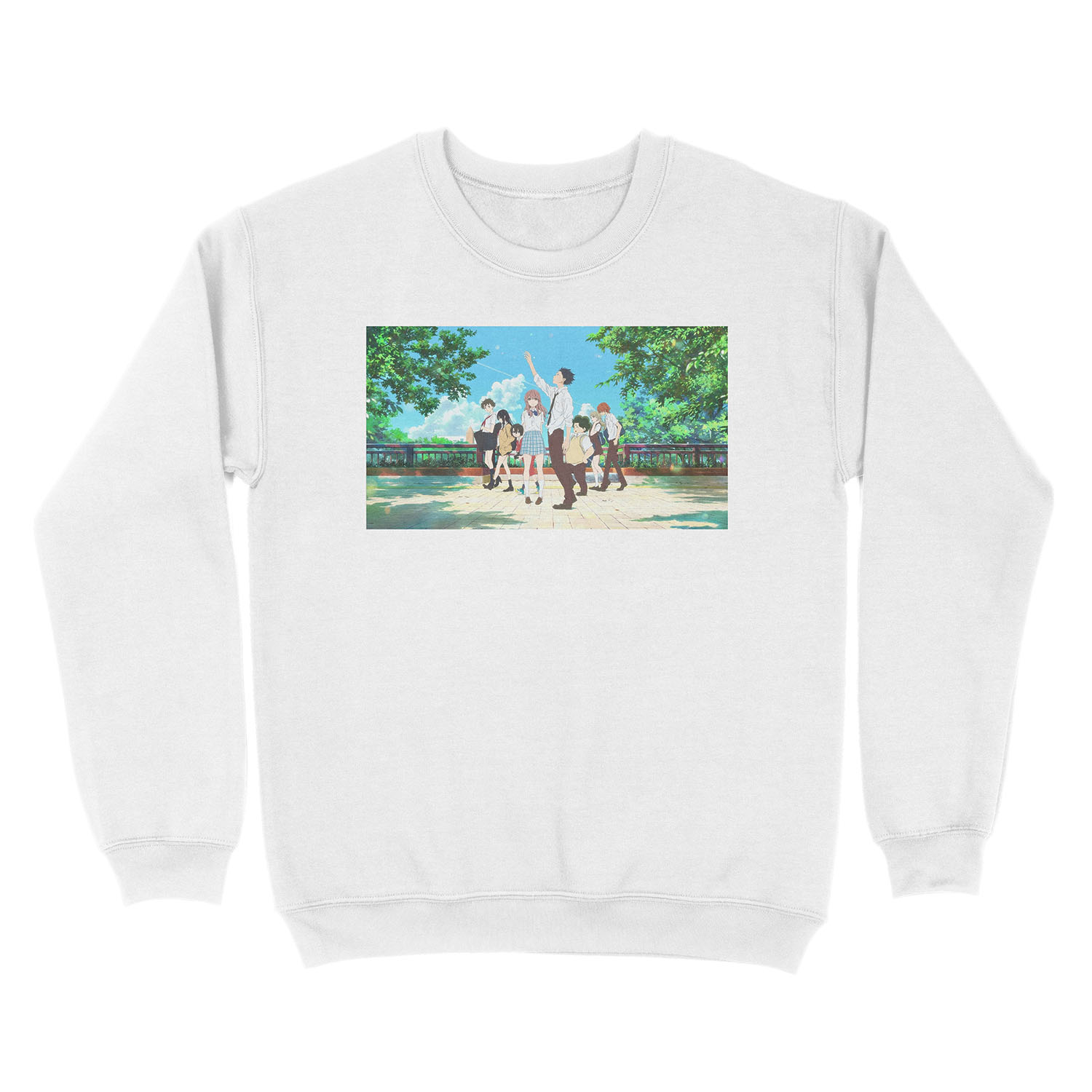 A Silent voice Unisex Crewneck Sweatshirt - Image 2