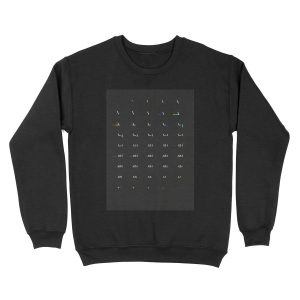 A24 logo design Unisex Crewneck Sweatshirt