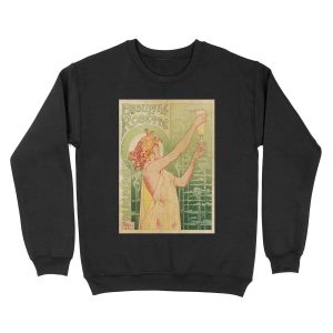 Absinthe Robette Vintage Alcohol Art Advert Unisex Crewneck Sweatshirt