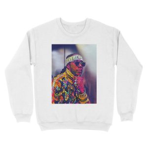 Alternative view of Abstract 2 Chainz Unisex Crewneck Sweatshirt