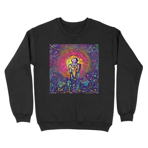 Abstract Barter 6 Unisex Crewneck Sweatshirt