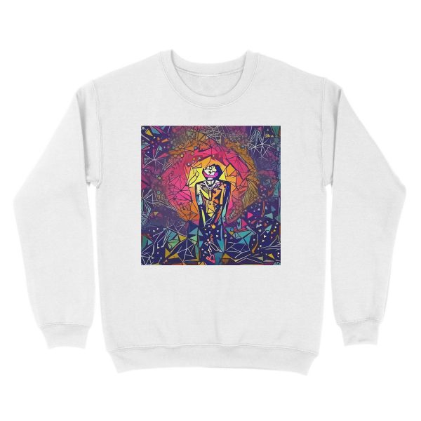 Abstract Barter 6 Unisex Crewneck Sweatshirt - Image 2