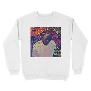 Alternative view of Abstract Damn Unisex Crewneck Sweatshirt