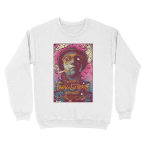 Alternative view of abstract fear and loathing Unisex Crewneck Sweatshirt