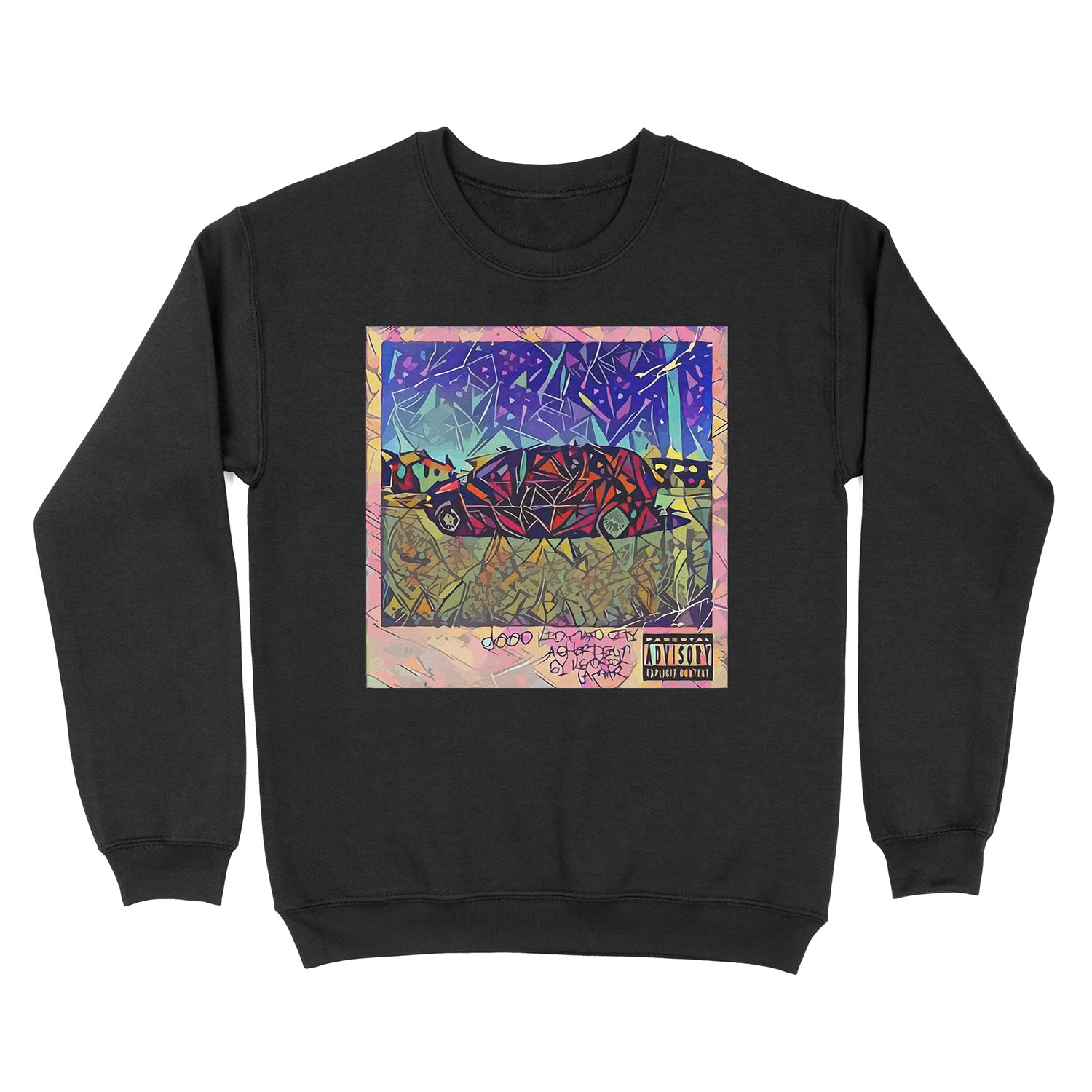 Abstract Good Kid Maad City Unisex Crewneck Sweatshirt