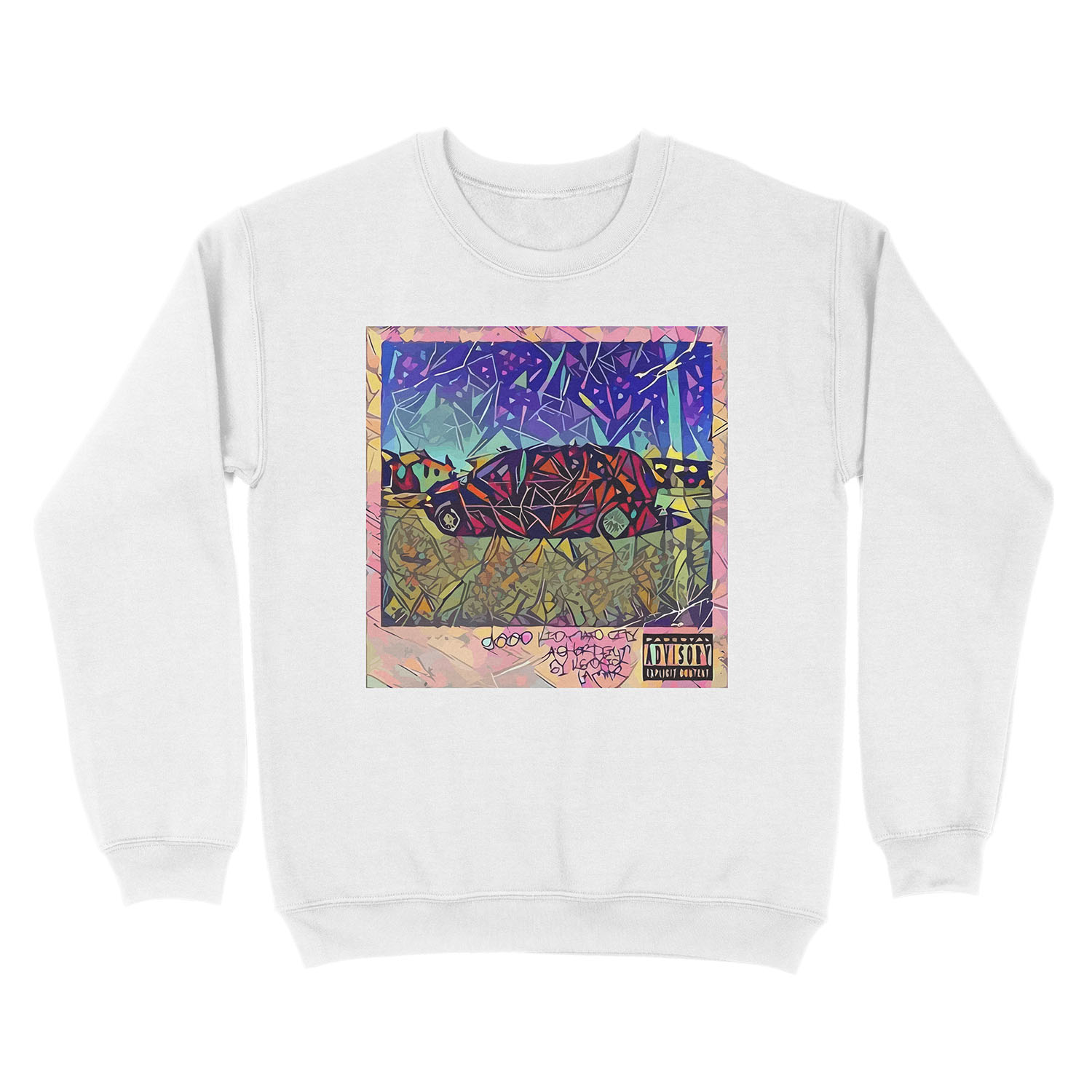 Abstract Good Kid Maad City Unisex Crewneck Sweatshirt - Image 2