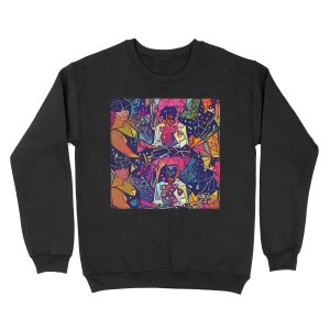 Abstract Playboi Carti Unisex Crewneck Sweatshirt
