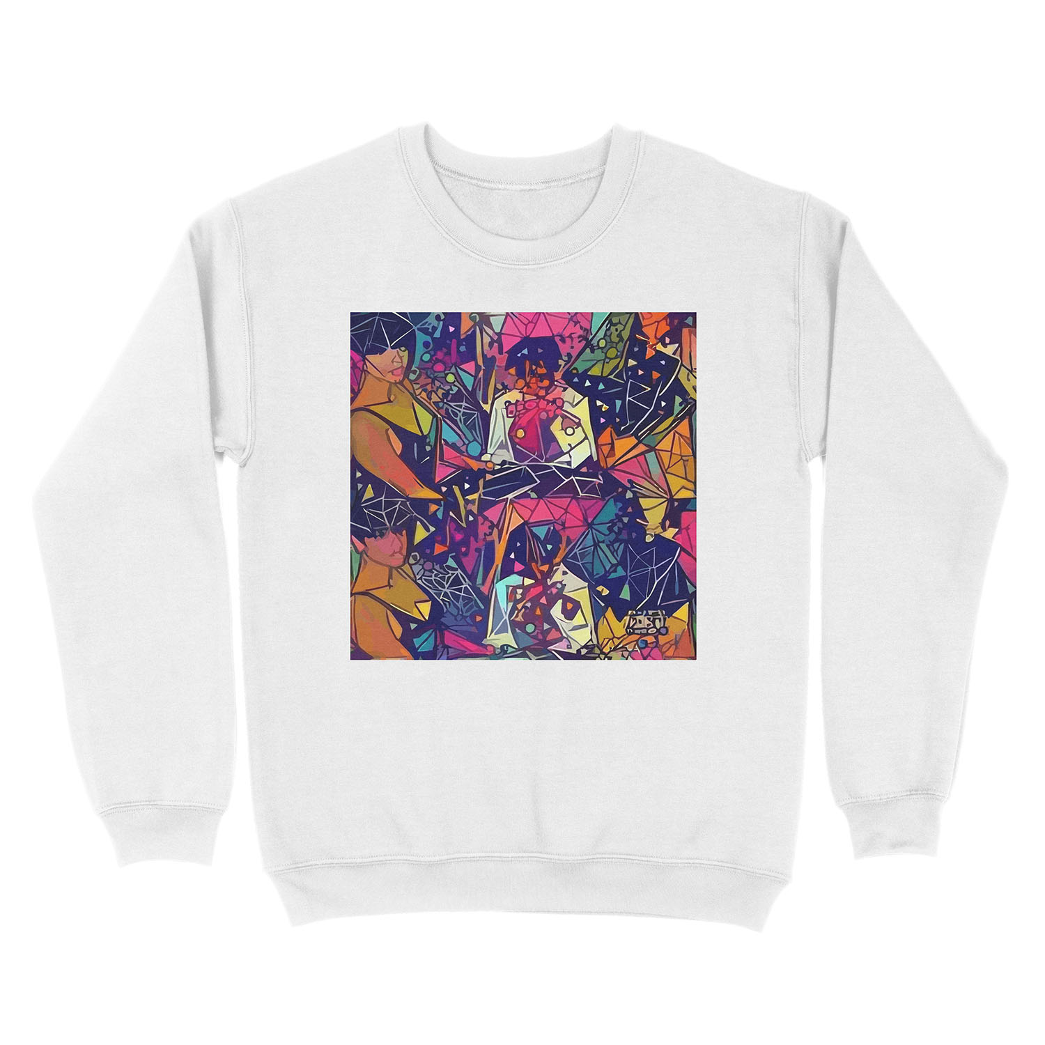 Abstract Playboi Carti Unisex Crewneck Sweatshirt - Image 2