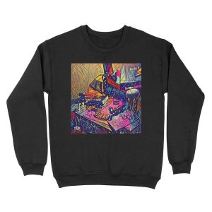 Abstract Section 80 Unisex Crewneck Sweatshirt
