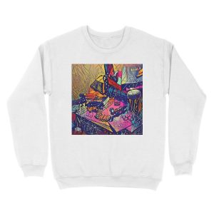Alternative view of Abstract Section 80 Unisex Crewneck Sweatshirt