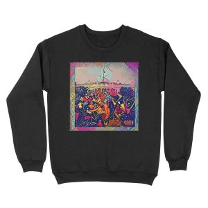 Abstract To Pimp A Butterfly Unisex Crewneck Sweatshirt