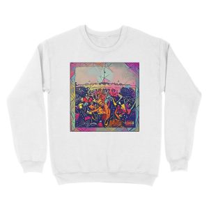 Alternative view of Abstract To Pimp A Butterfly Unisex Crewneck Sweatshirt