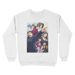 Alternative view of Ace Attorney Unisex Crewneck Sweatshirt