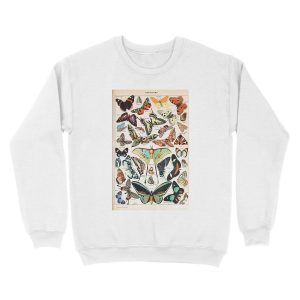 Alternative view of Adolphe Millot - Papillons pour tous - French vintage poster Unisex Crewneck Sweatshirt