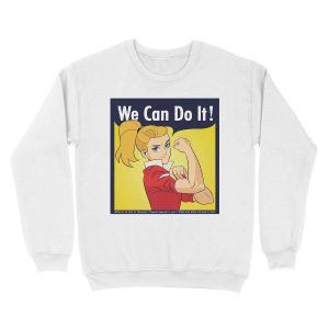 Alternative view of Adora Says We Can Do It! Unisex Crewneck Sweatshirt