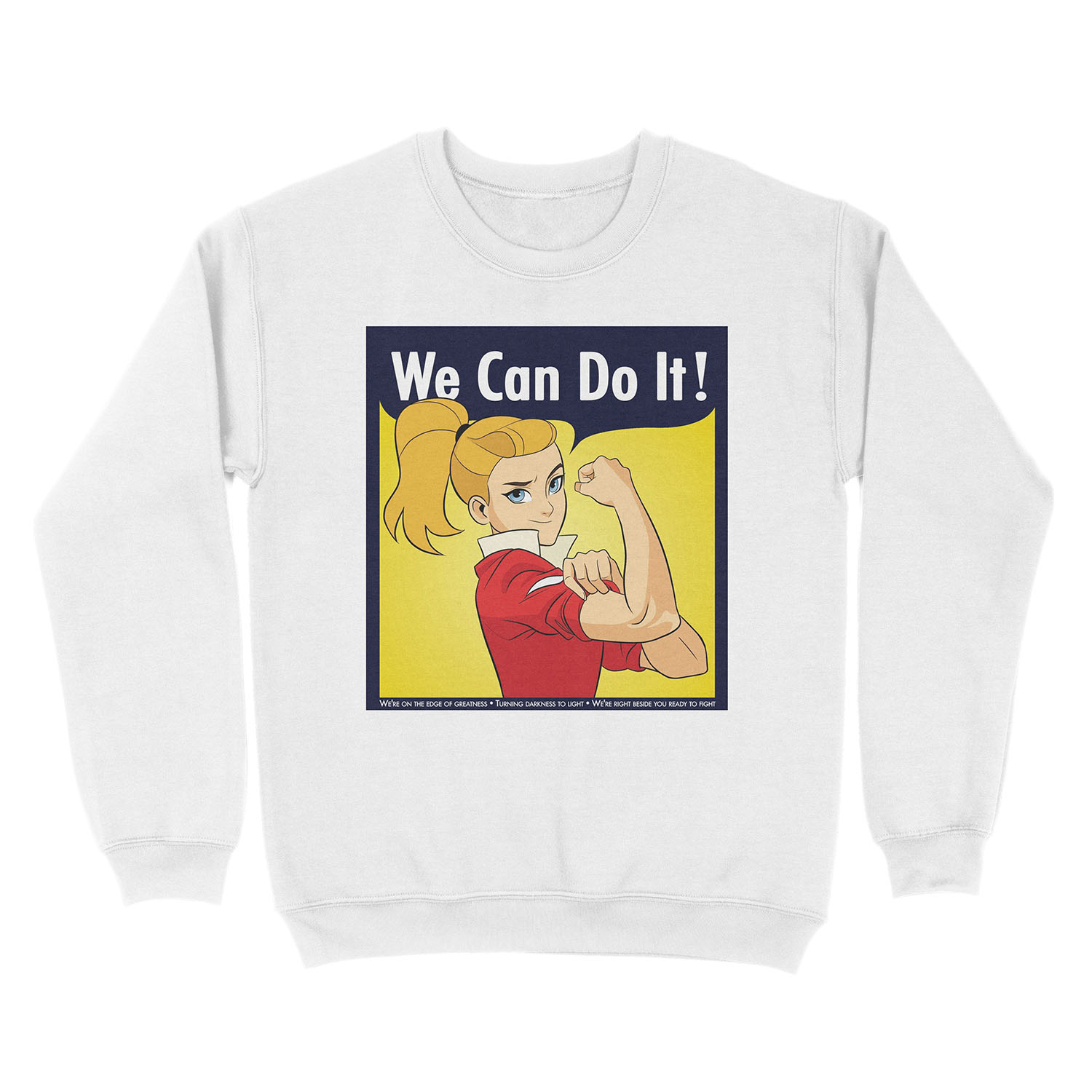 Adora Says We Can Do It! Unisex Crewneck Sweatshirt - Image 2