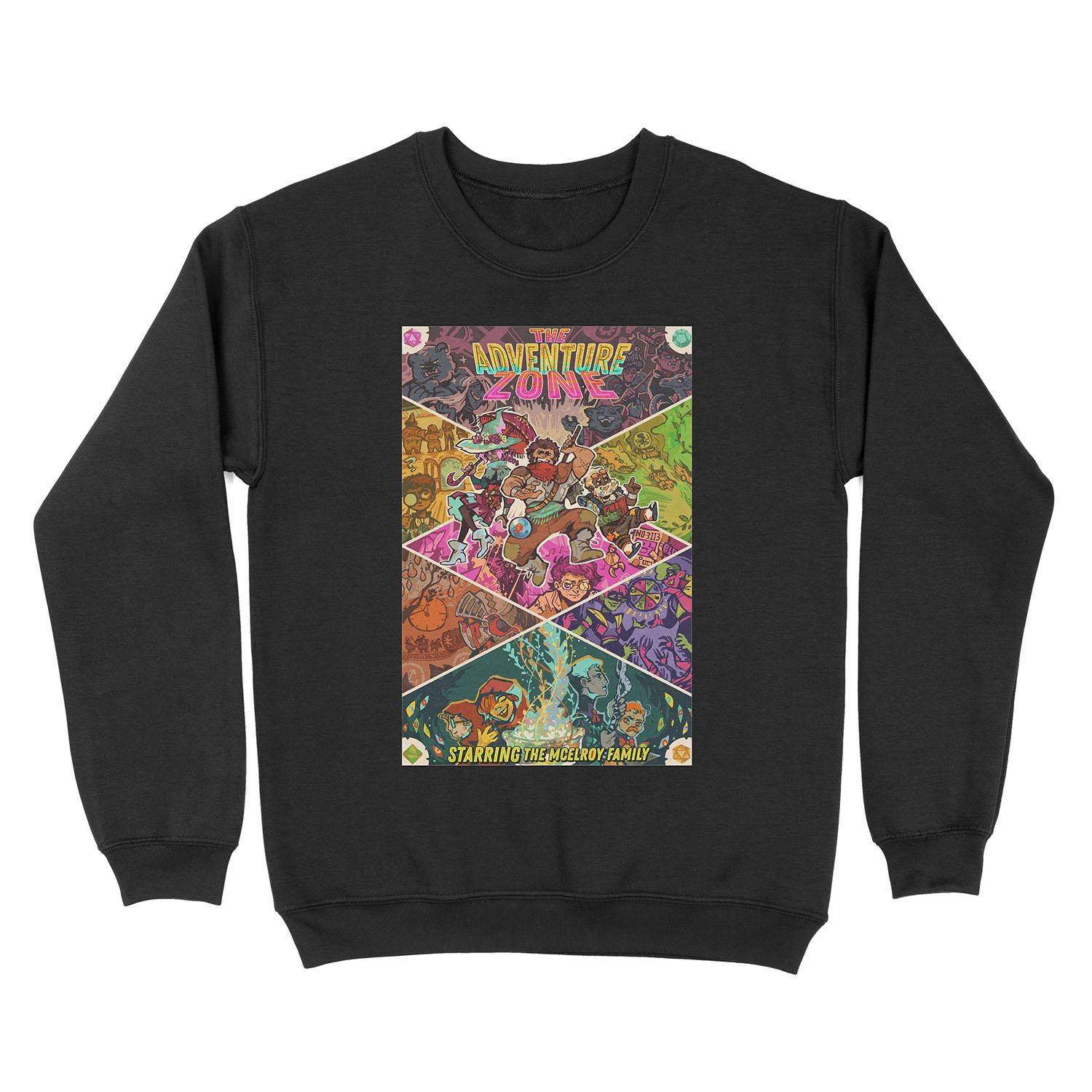 Adventure Zone Balance Unisex Crewneck Sweatshirt