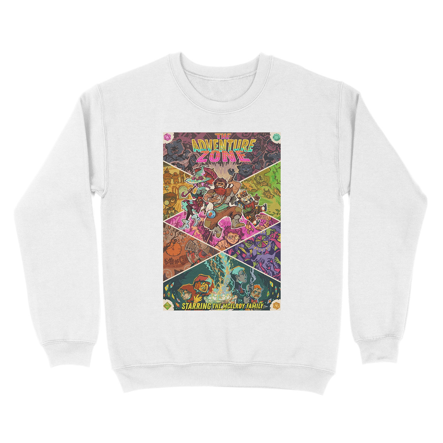 Adventure Zone Balance Unisex Crewneck Sweatshirt - Image 2