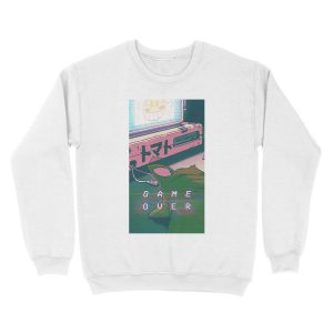Alternative view of Aesthetic Game Over Unisex Crewneck Sweatshirt
