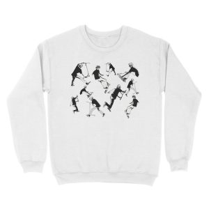 Alternative view of Airtime!- Stunt Scooter Fun Unisex Crewneck Sweatshirt