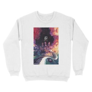 Alternative view of AJR full tour 2019 2020 hijaumuda Unisex Crewneck Sweatshirt