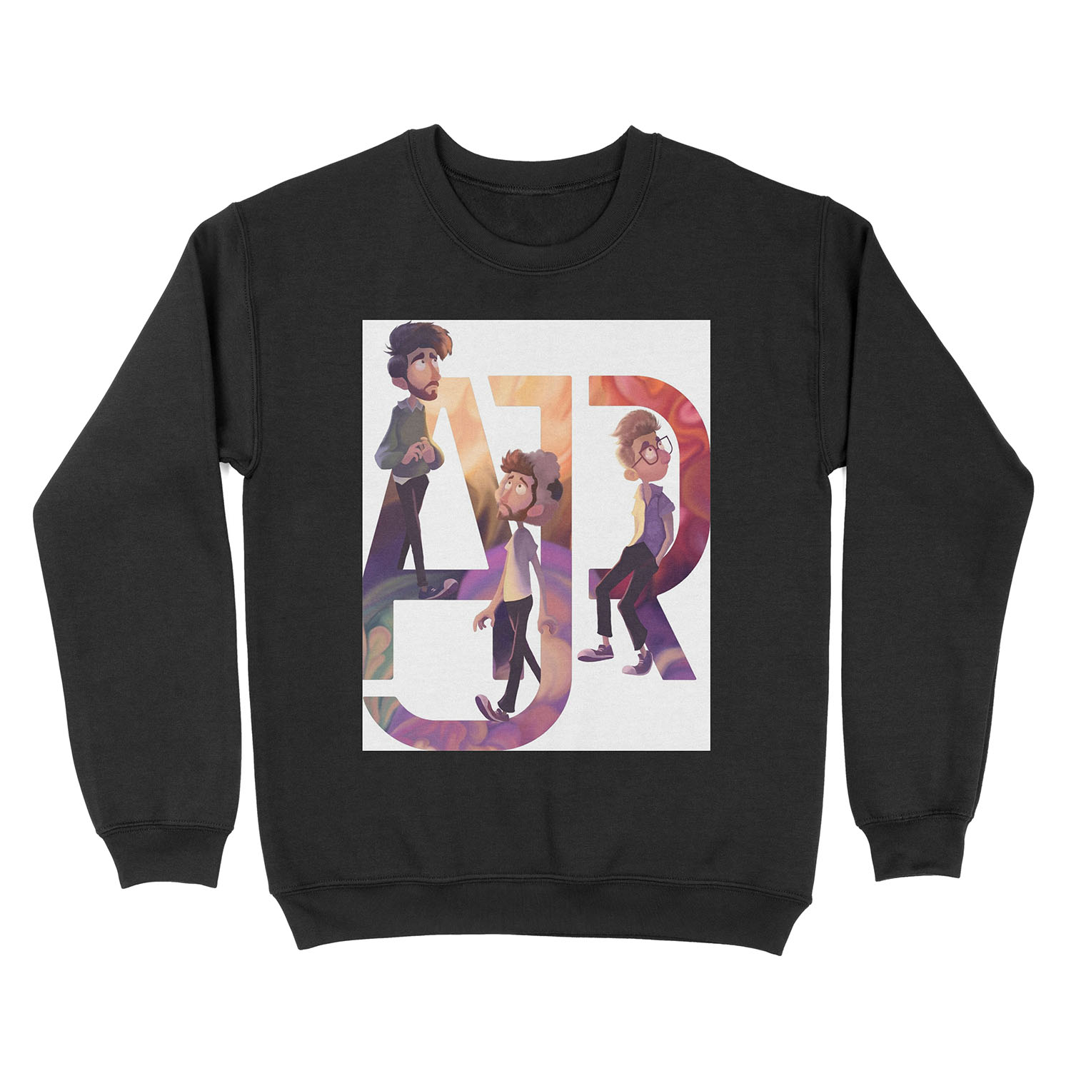 AJR: The Click Galaxy Unisex Crewneck Sweatshirt