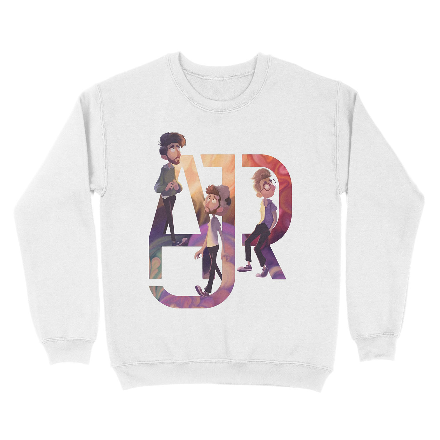 AJR: The Click Galaxy Unisex Crewneck Sweatshirt - Image 2