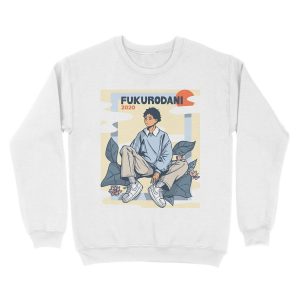 Alternative view of Akaashi Keiji Unisex Crewneck Sweatshirt