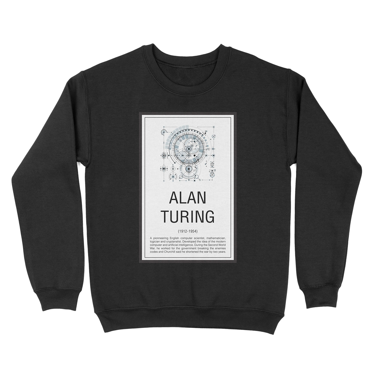 Alan Turing Unisex Crewneck Sweatshirt