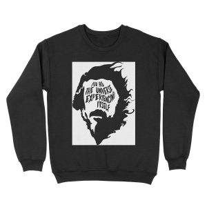 Alan Watts You Are the Universe Experiencing Itself Unisex Crewneck Sweatshirt