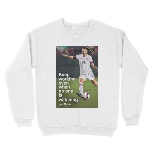 Alternative view of Alex Morgan Inspirational Unisex Crewneck Sweatshirt