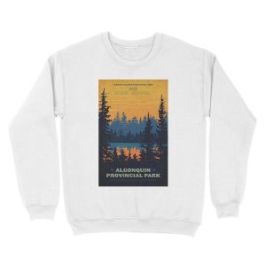 Alternative view of Algonquin Park Unisex Crewneck Sweatshirt