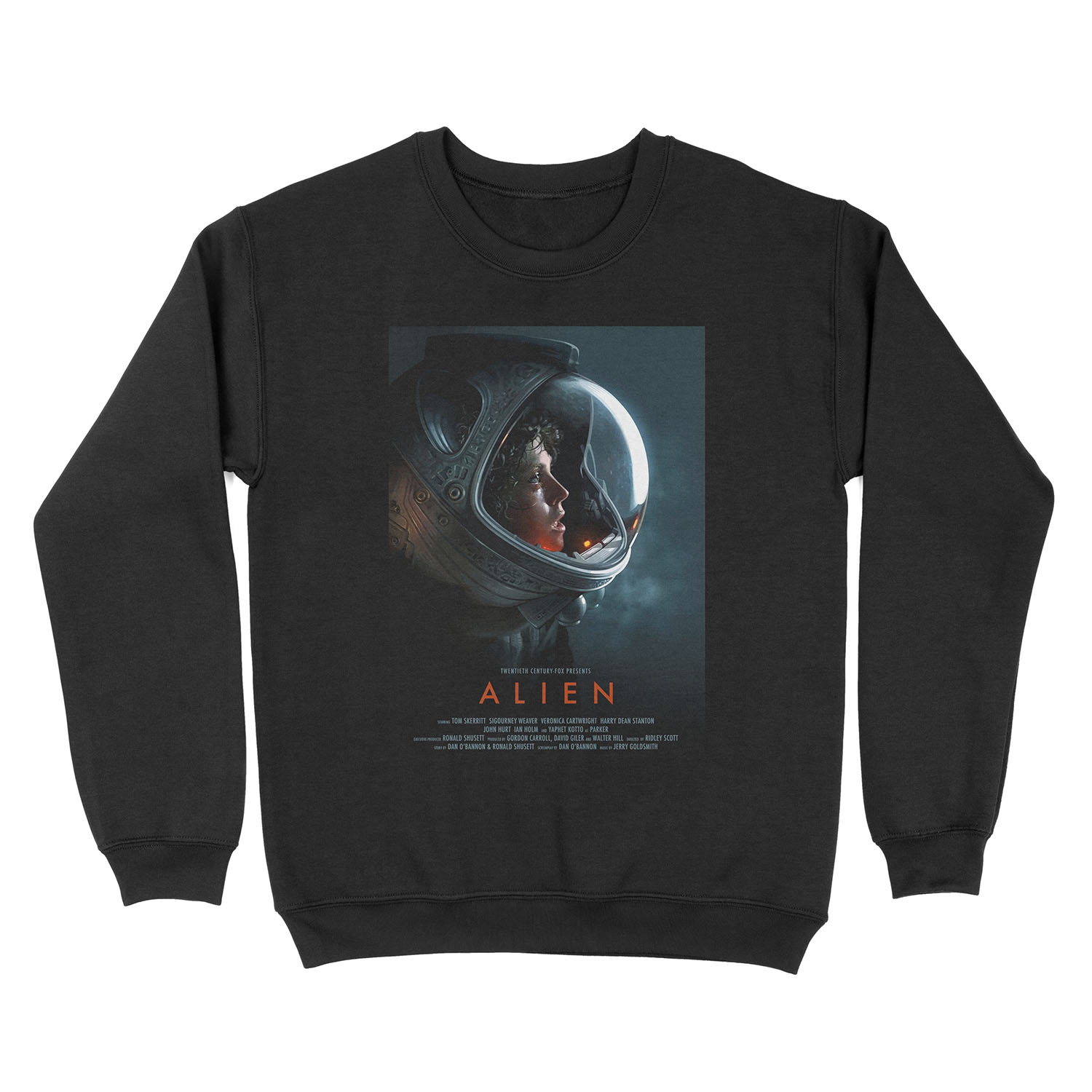 Alien 1979 Movie Art Unisex Crewneck Sweatshirt
