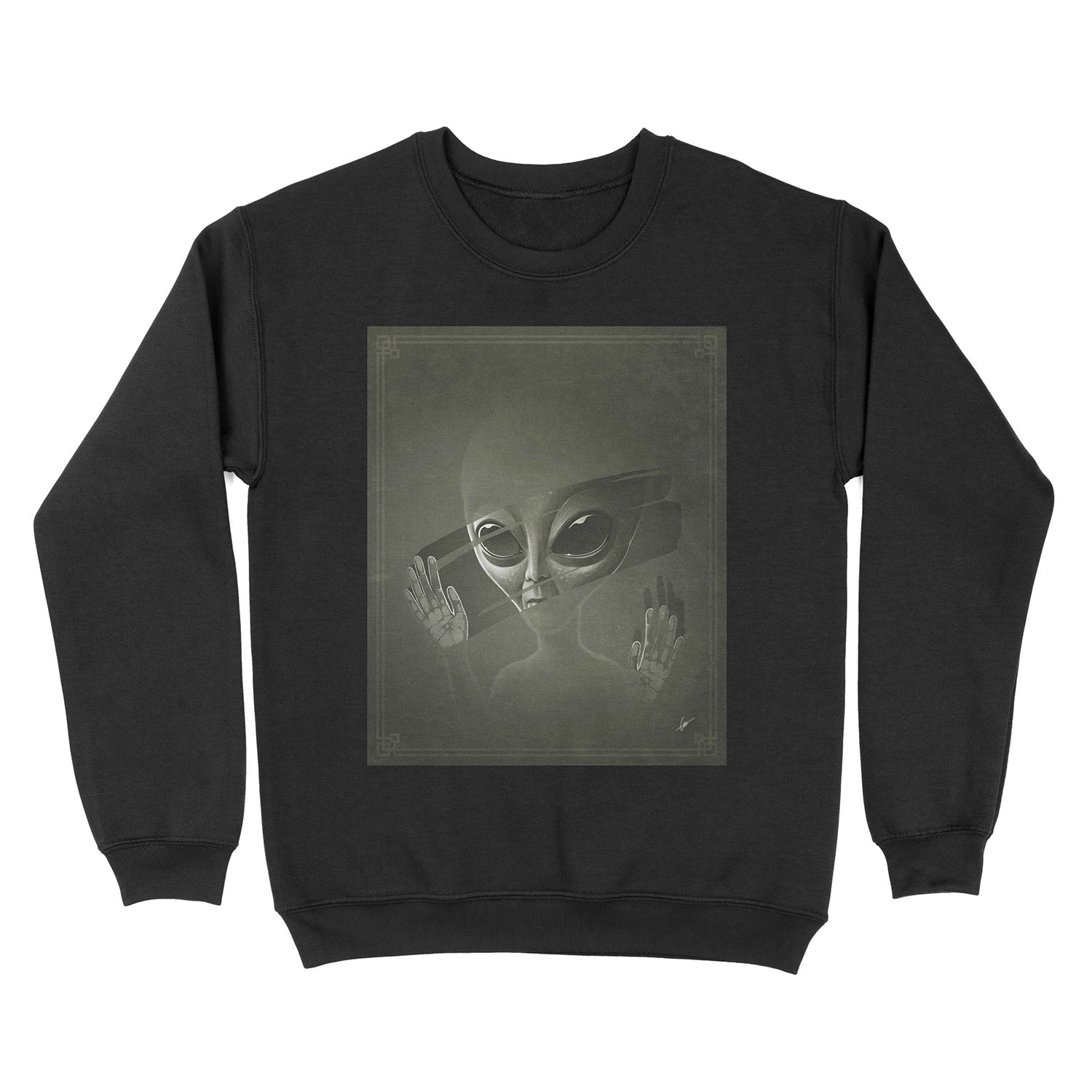 Alien Unisex Crewneck Sweatshirt
