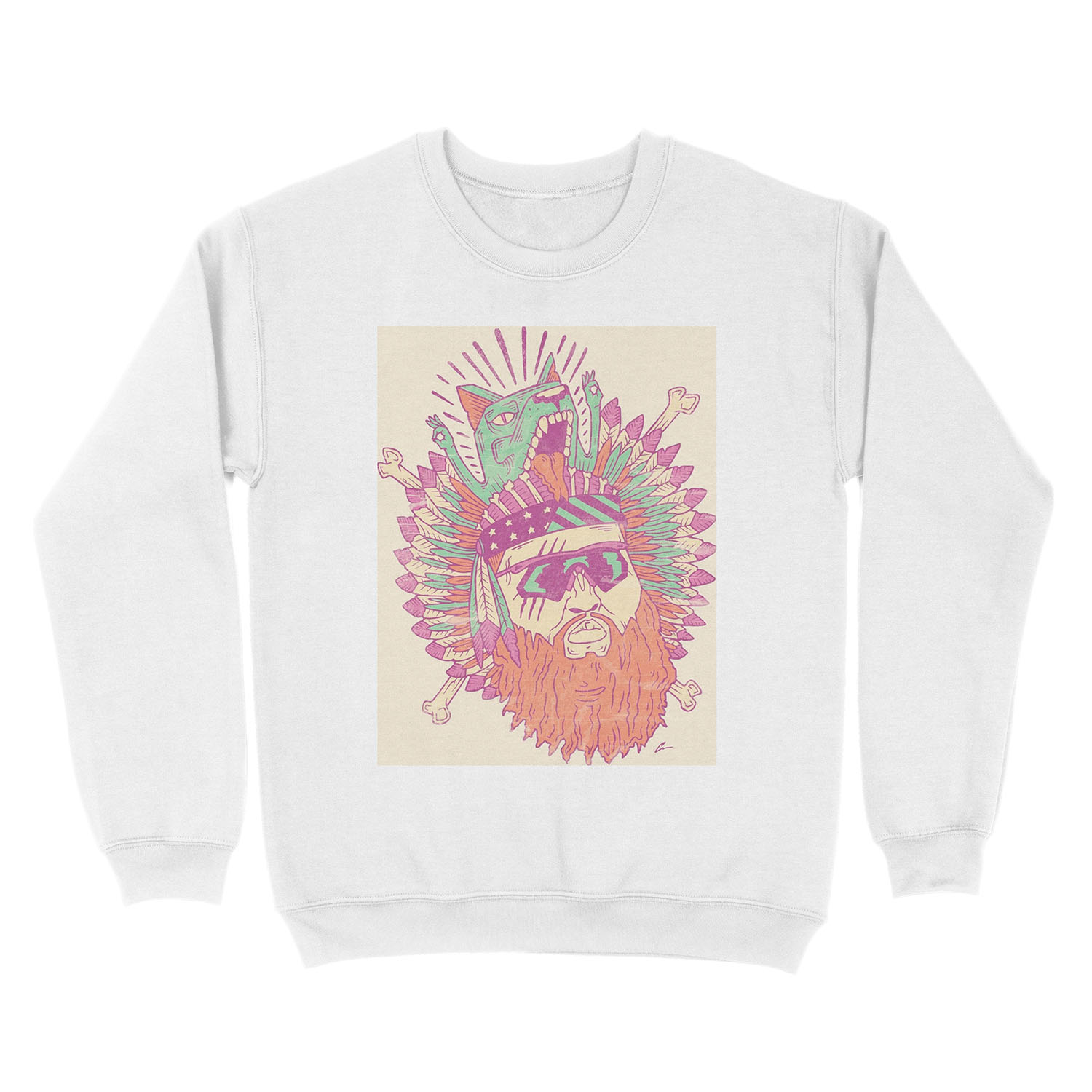 All American Bronson Unisex Crewneck Sweatshirt - Image 2
