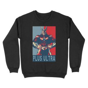 All Might plus ultra My Hero Academia Unisex Crewneck Sweatshirt