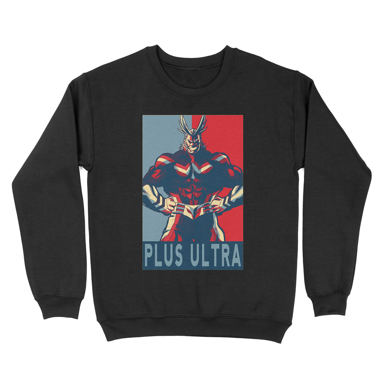 All Might plus ultra My Hero Academia Unisex Crewneck Sweatshirt