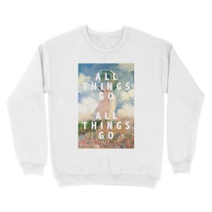 Alternative view of all things go Unisex Crewneck Sweatshirt